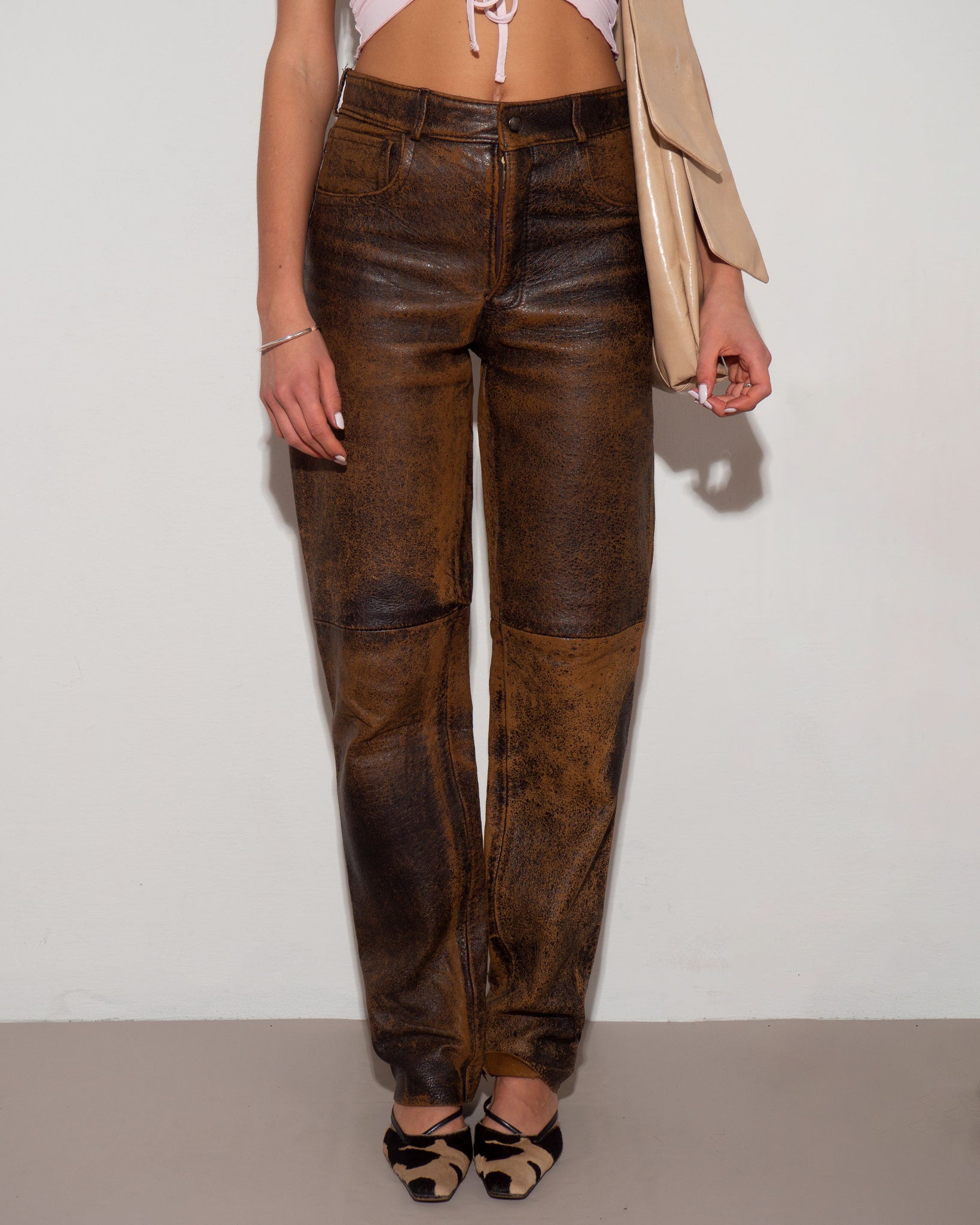 Chevignon Leather Pants