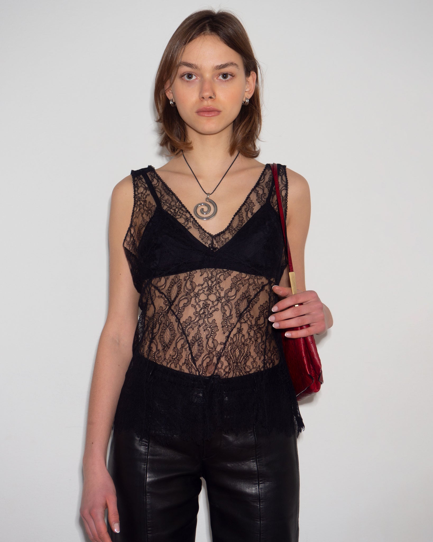 Max Mara Lace Top