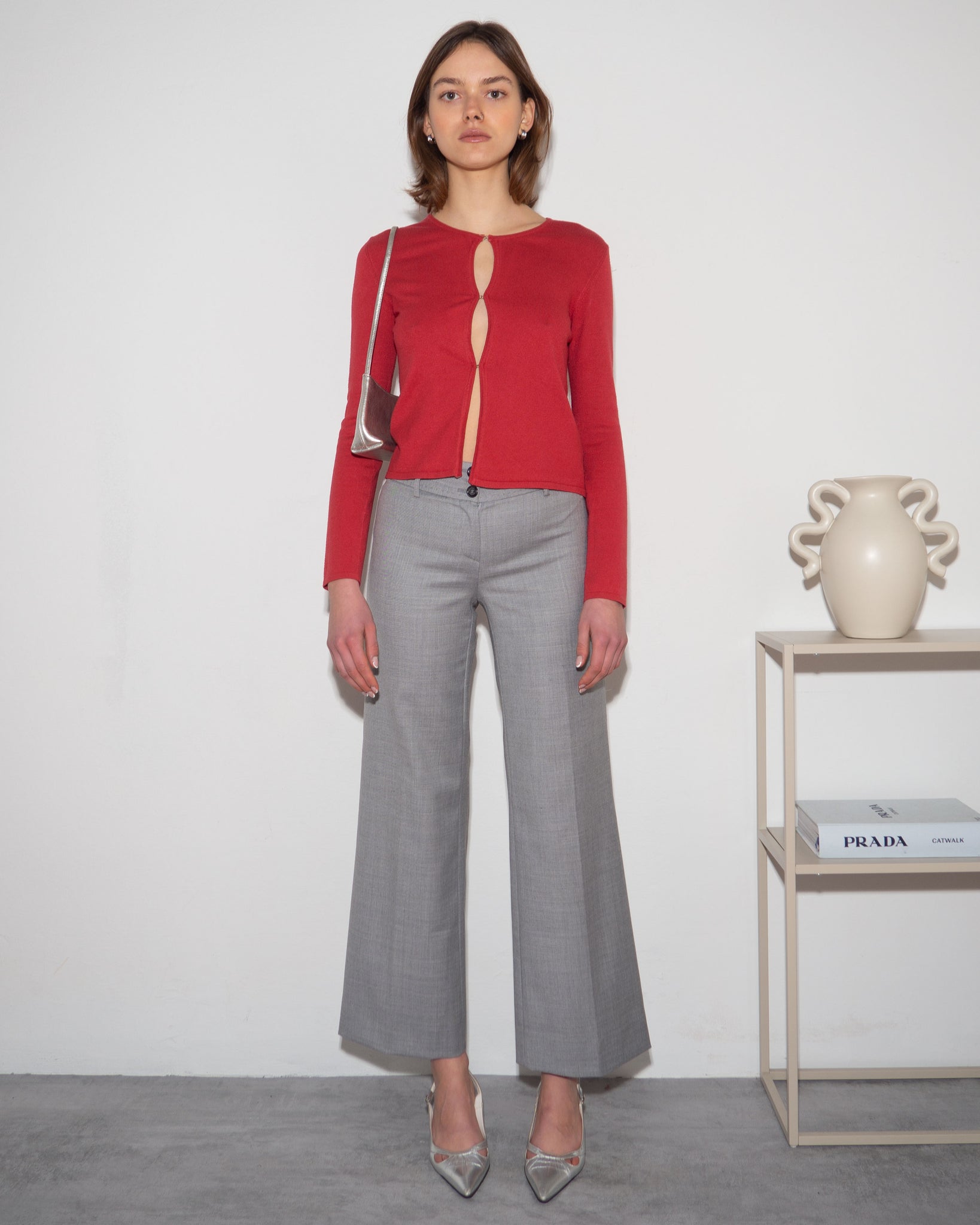 Wool Blend Trousers