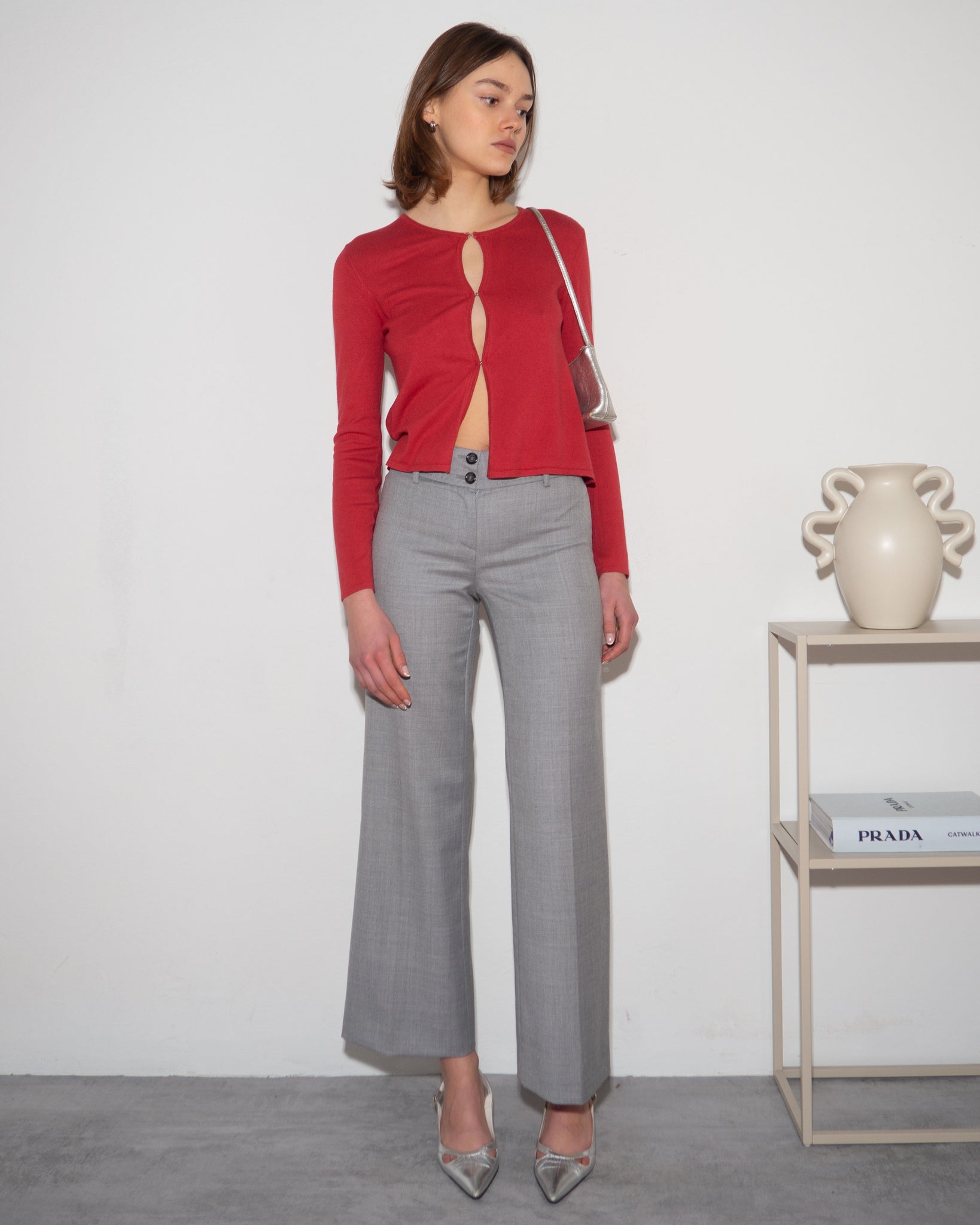 Wool Blend Trousers