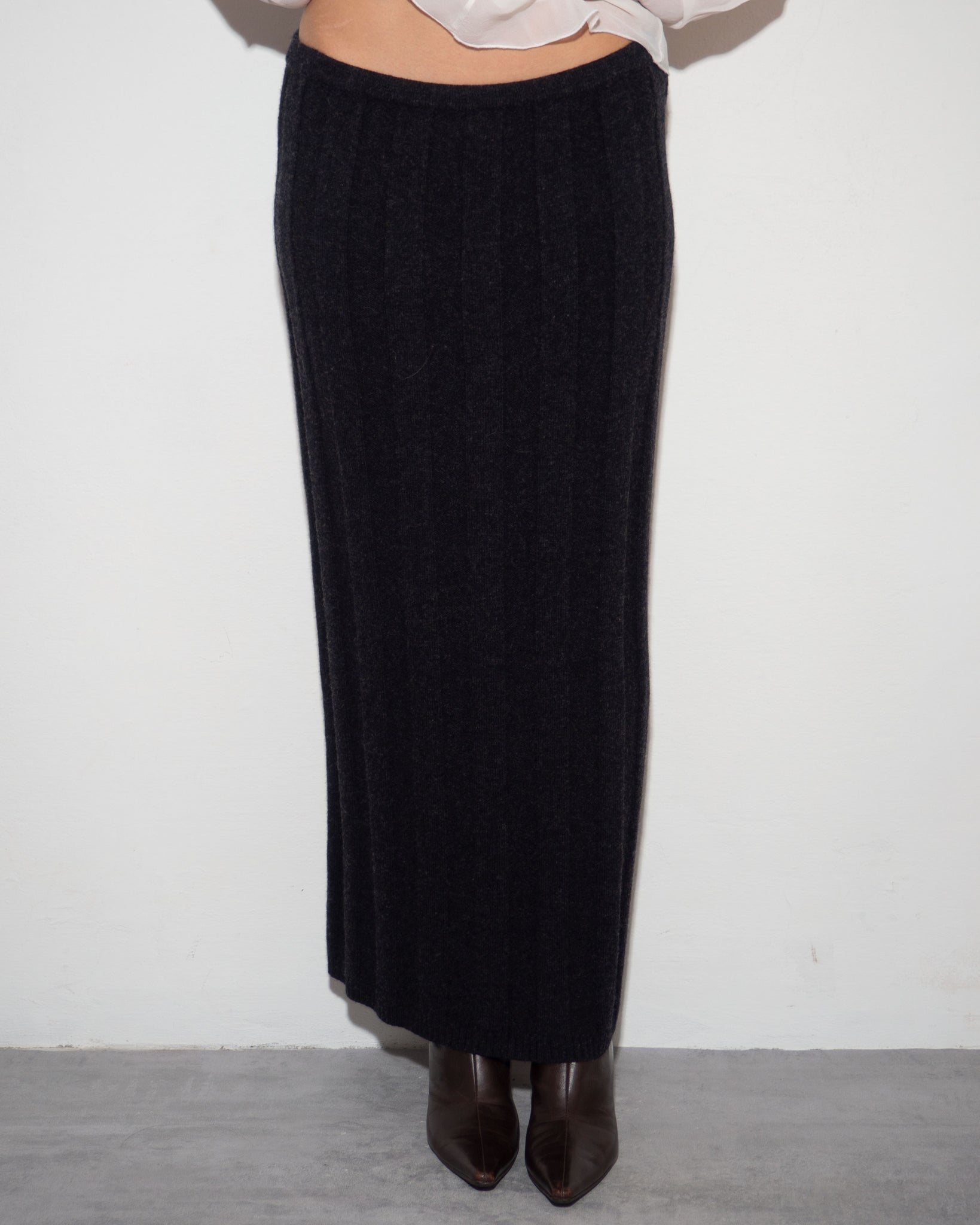 Knitted Maxi Skirt