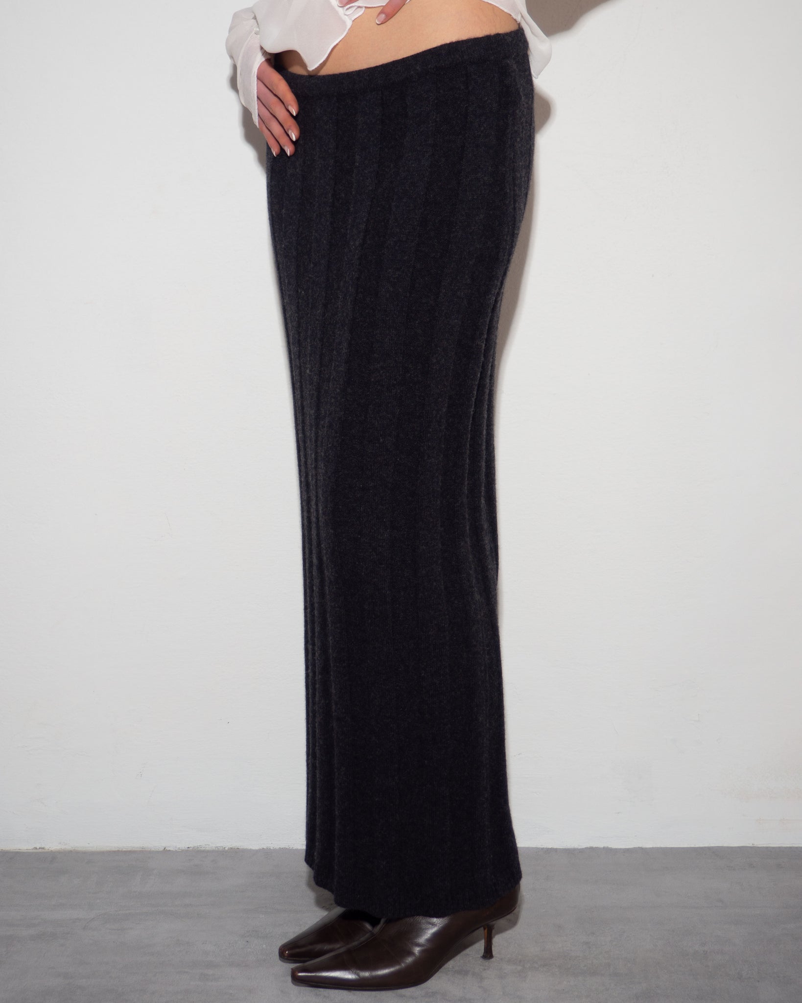 Knitted Maxi Skirt