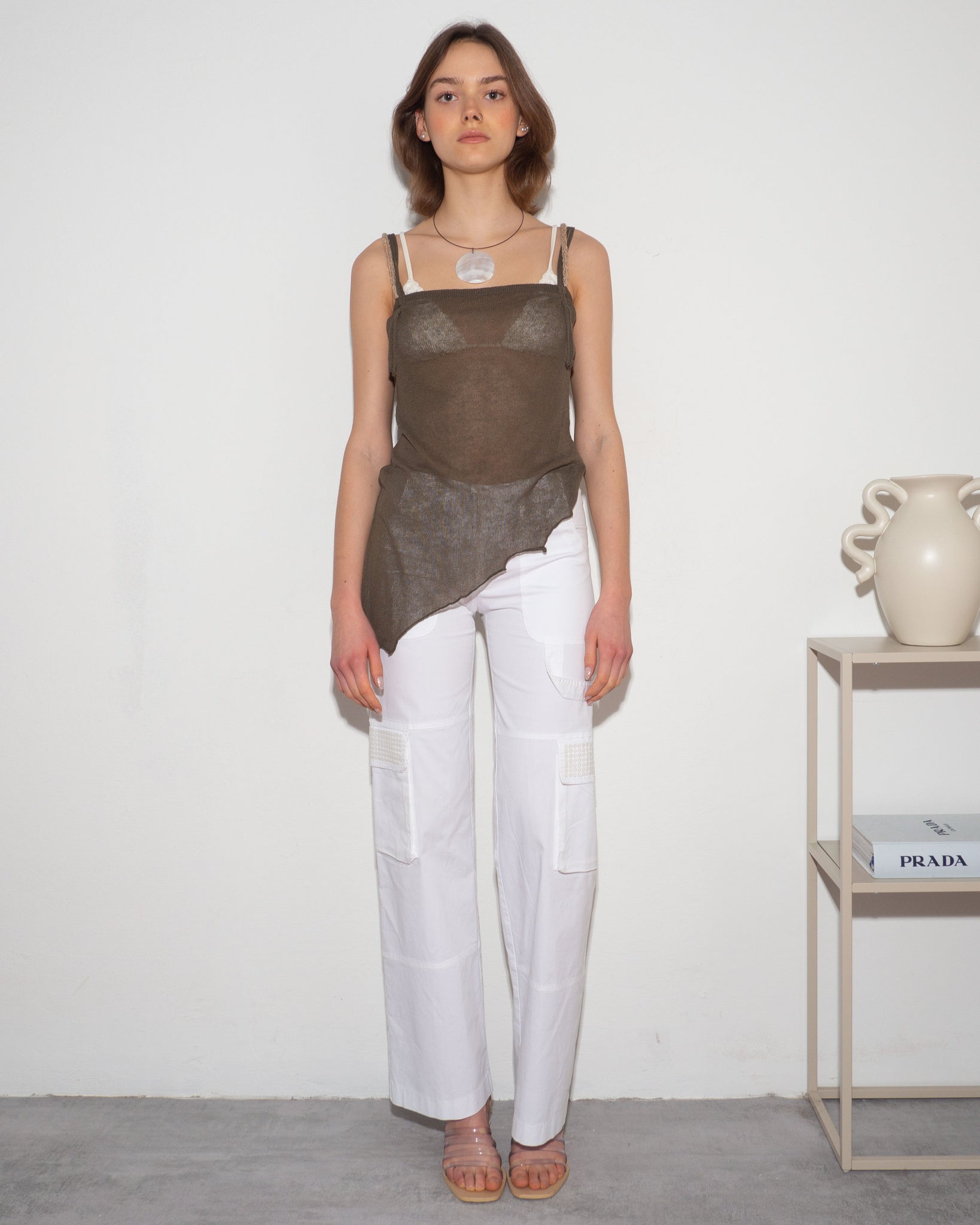 Asymmetric Sheer Top