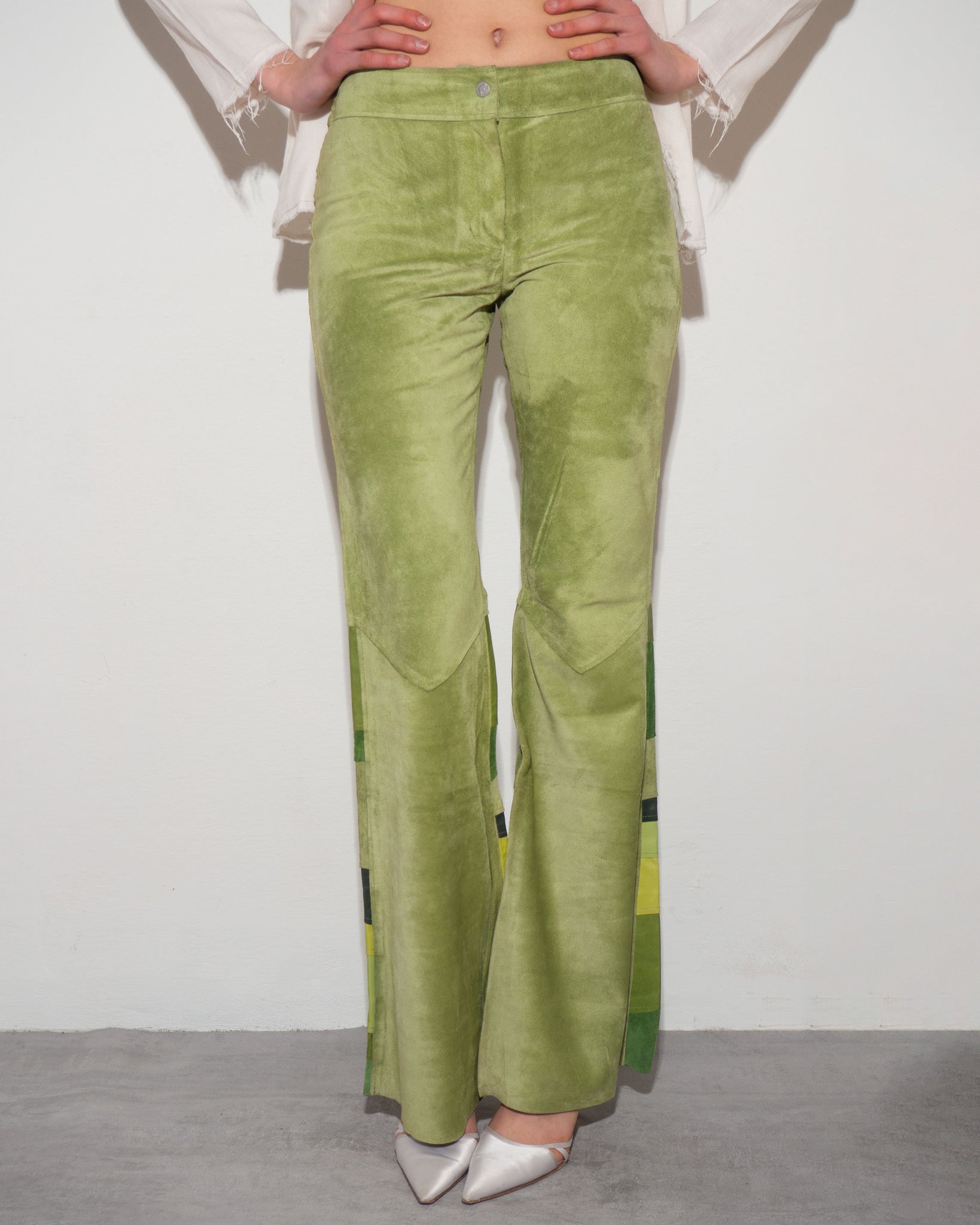 Fornarina Leather Pants