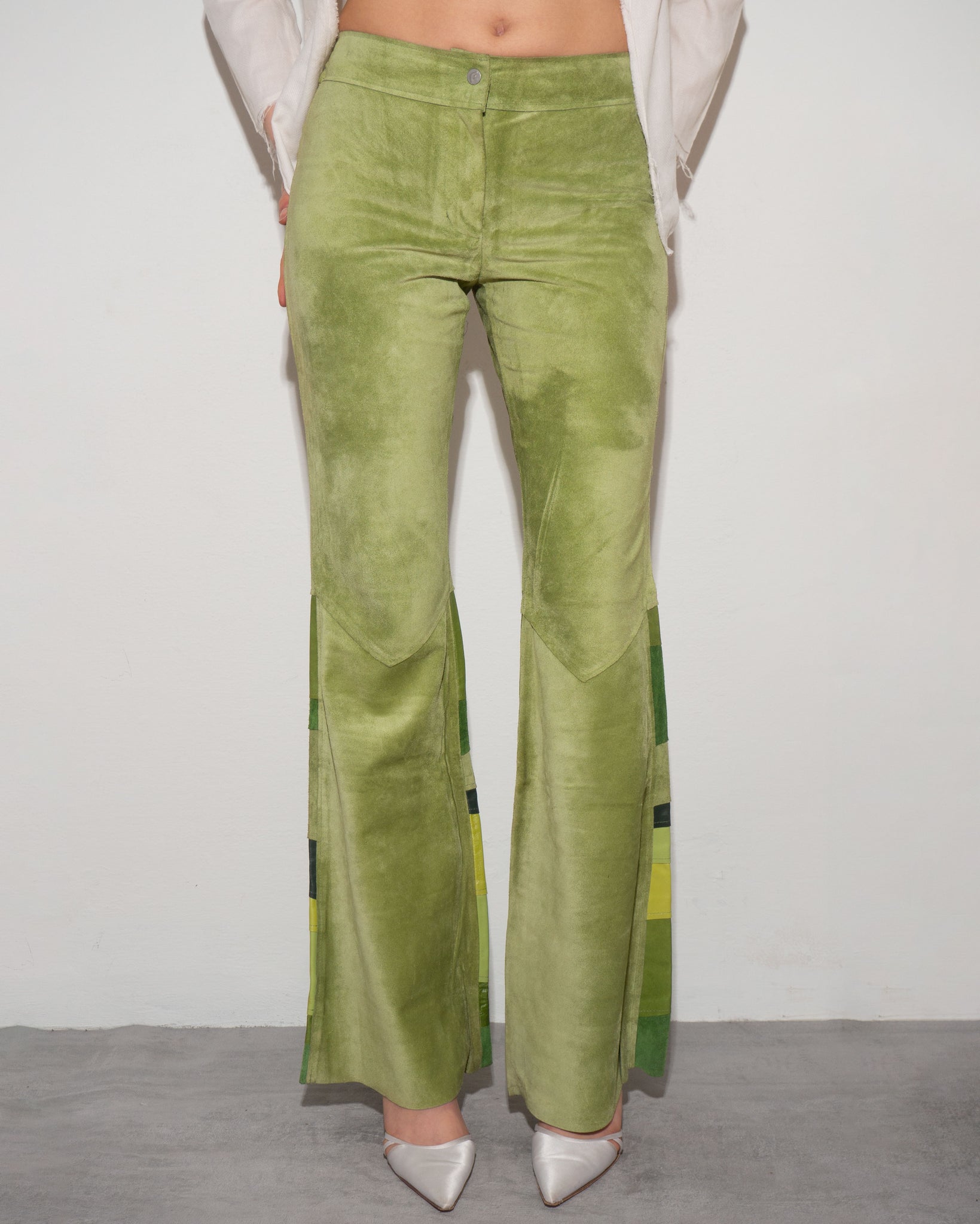Fornarina Leather Pants