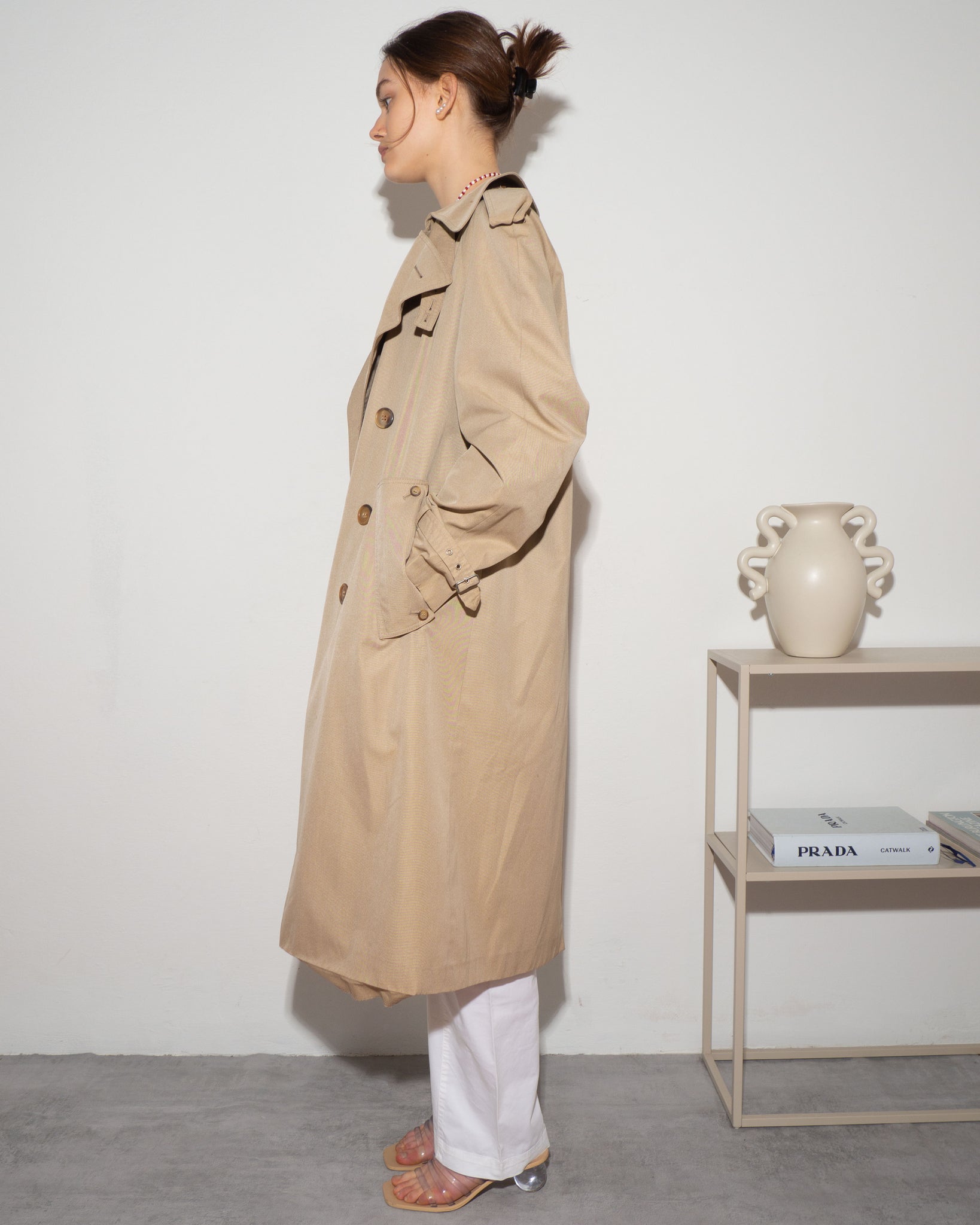 Beige Trench Coat