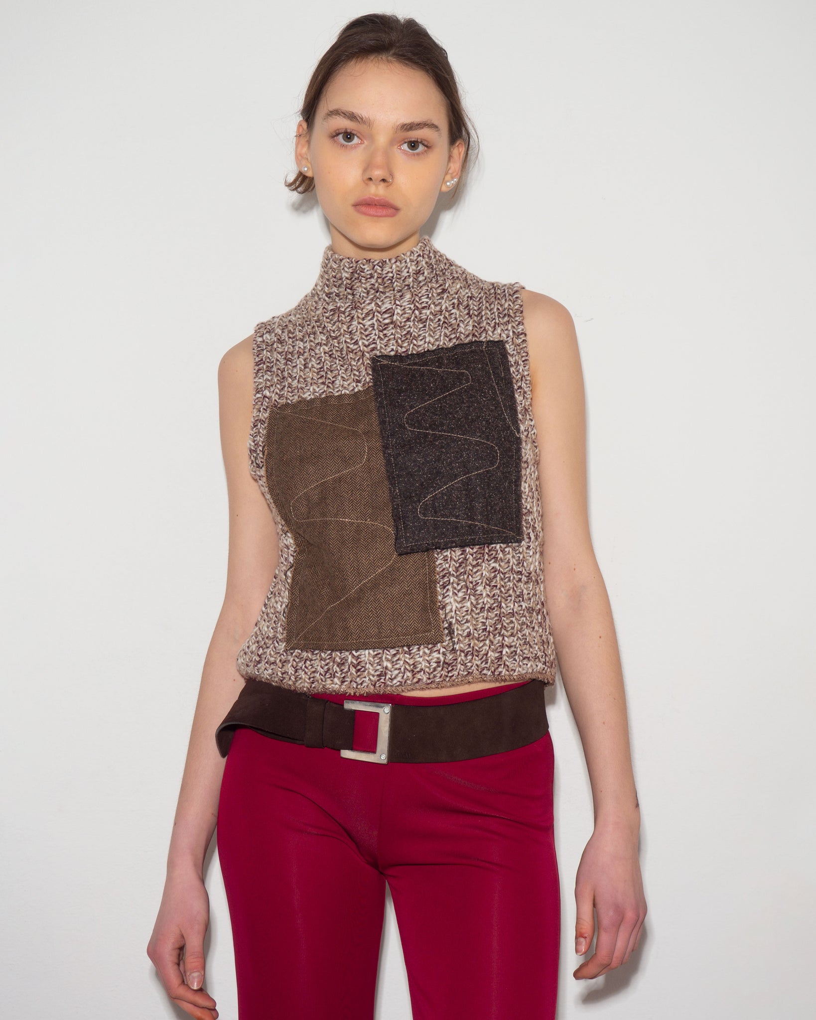 Knit Embroidery Vest