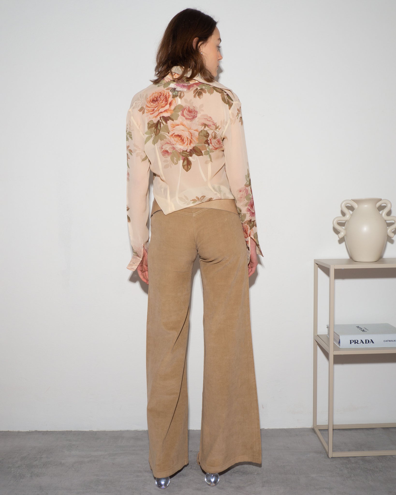 Corduroy Flare Pants