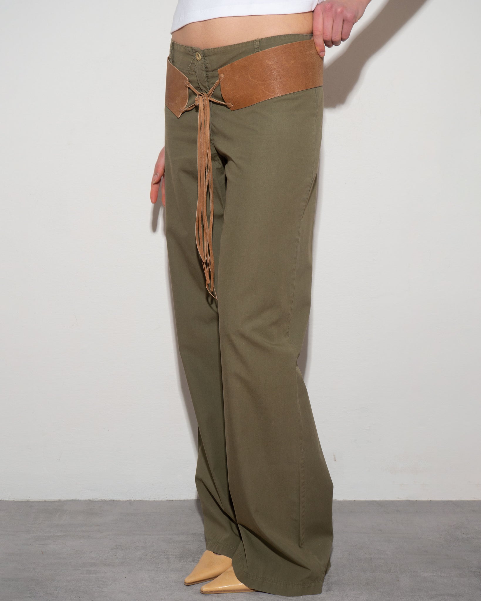 Khaki Green Pants