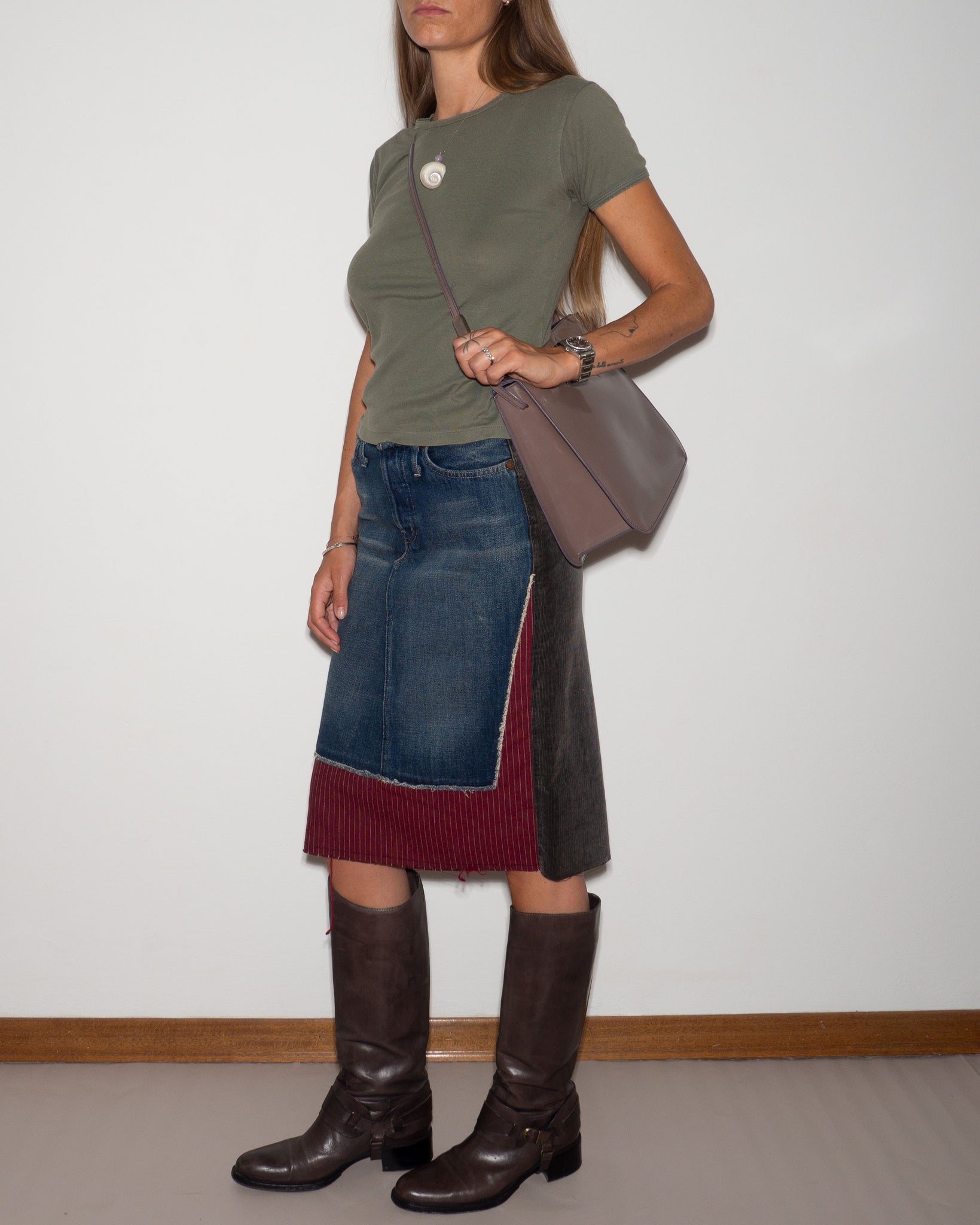 Replay Midi Skirt