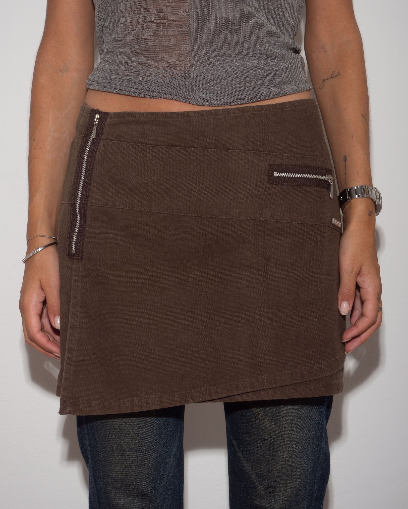 Envelope Mini Skirt