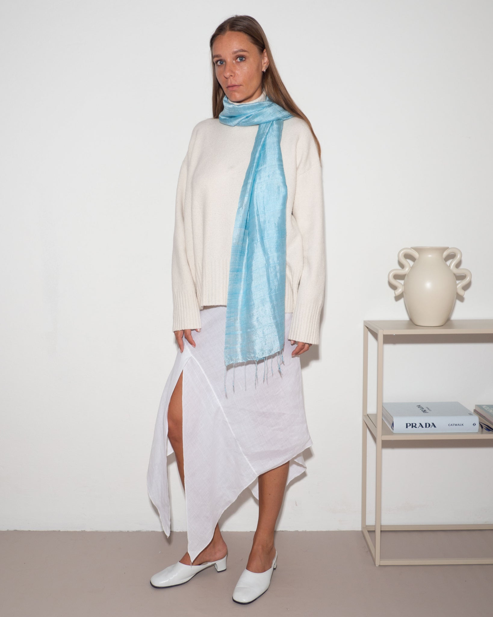 Linen Asymmetric Dress