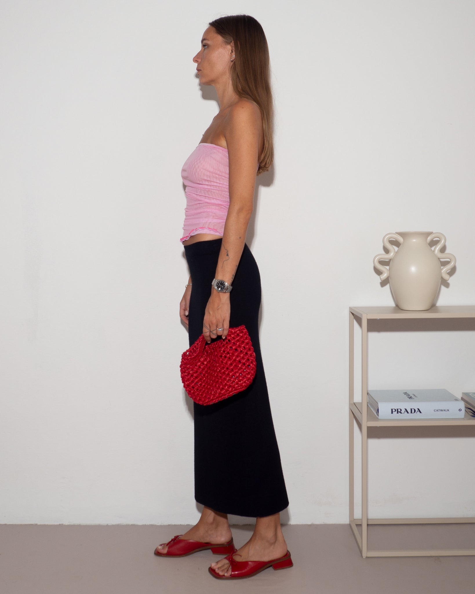 Knitted Maxi Skirt