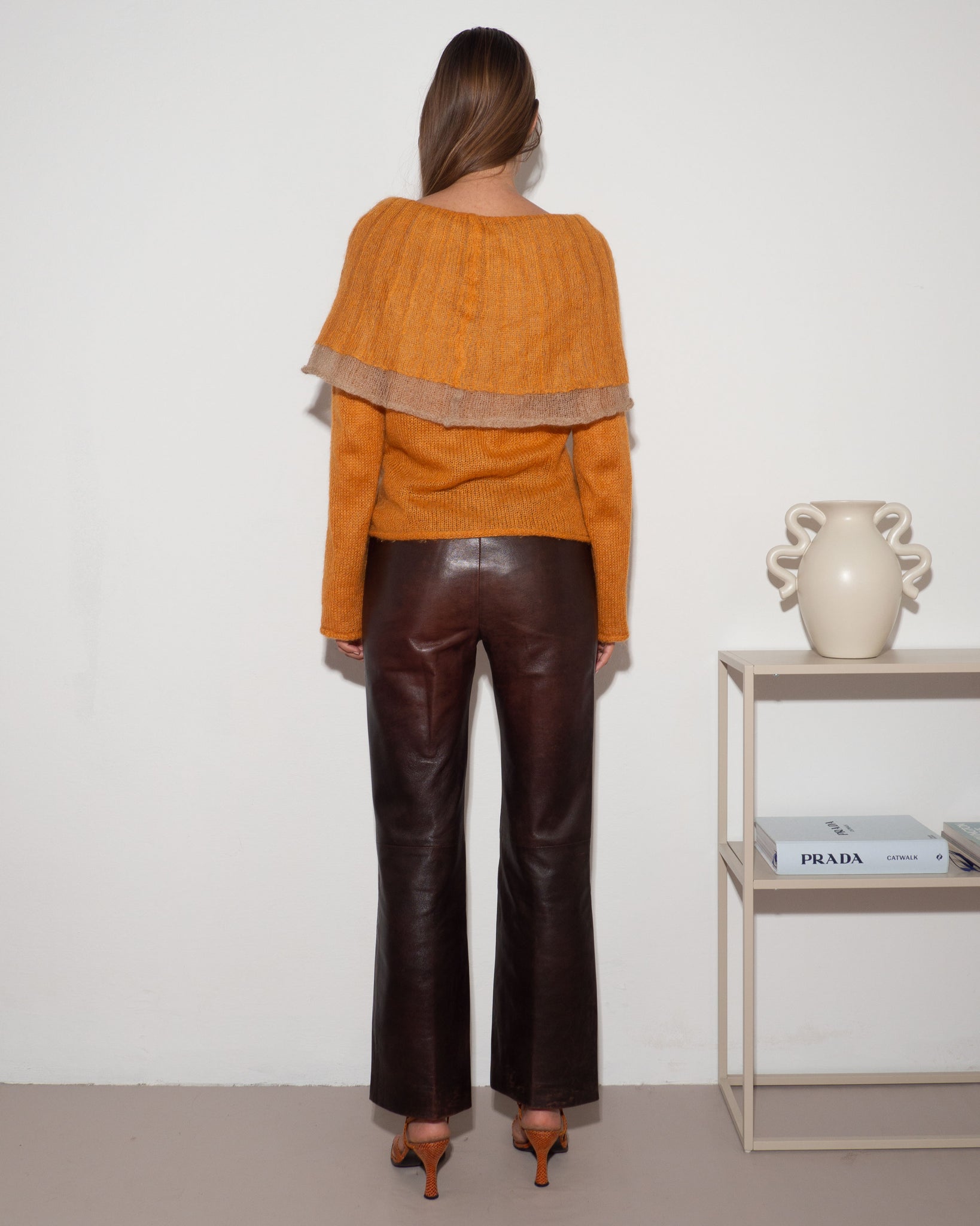 Cerruti 1881 Leather Pants