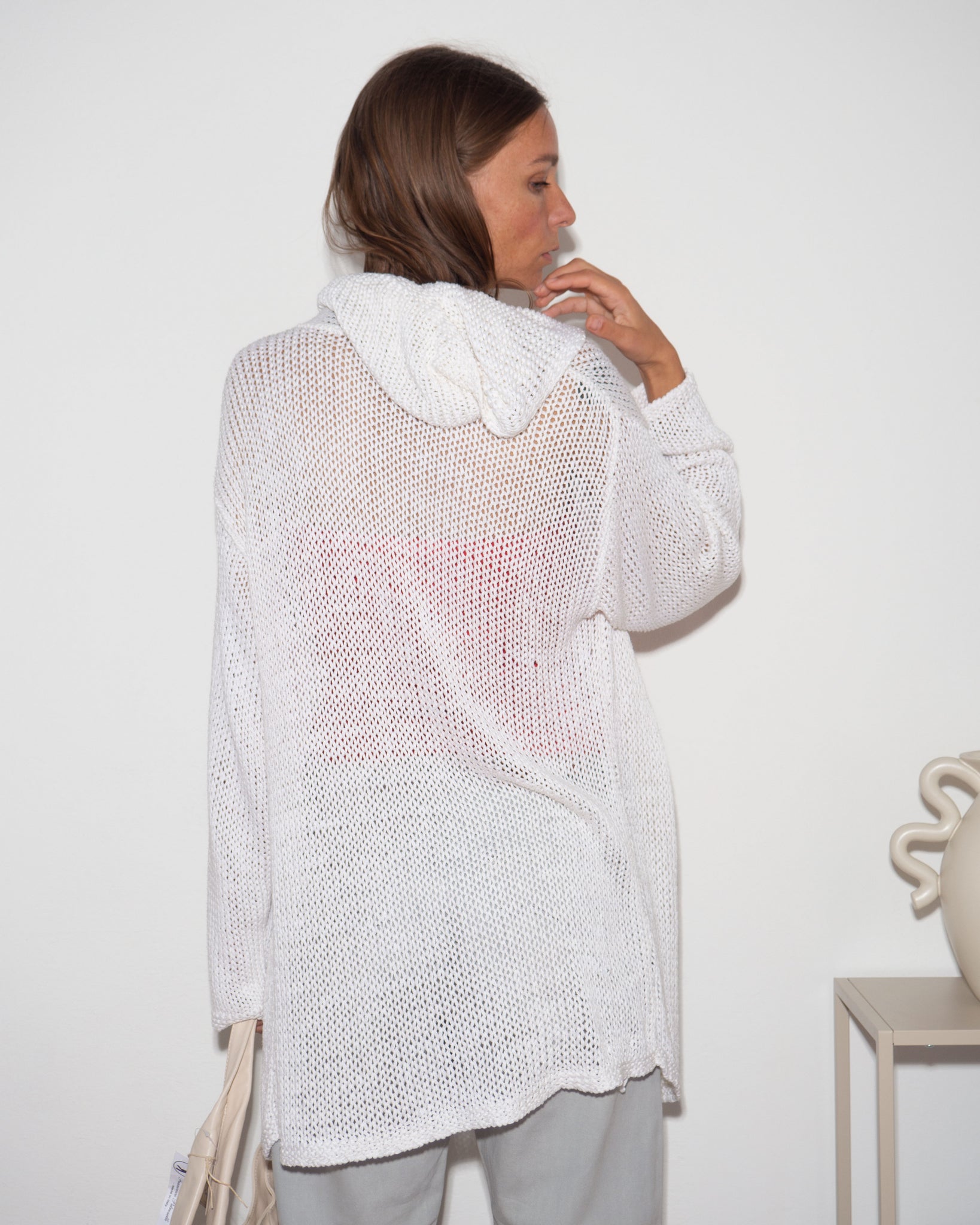 Open Weave Cardigan