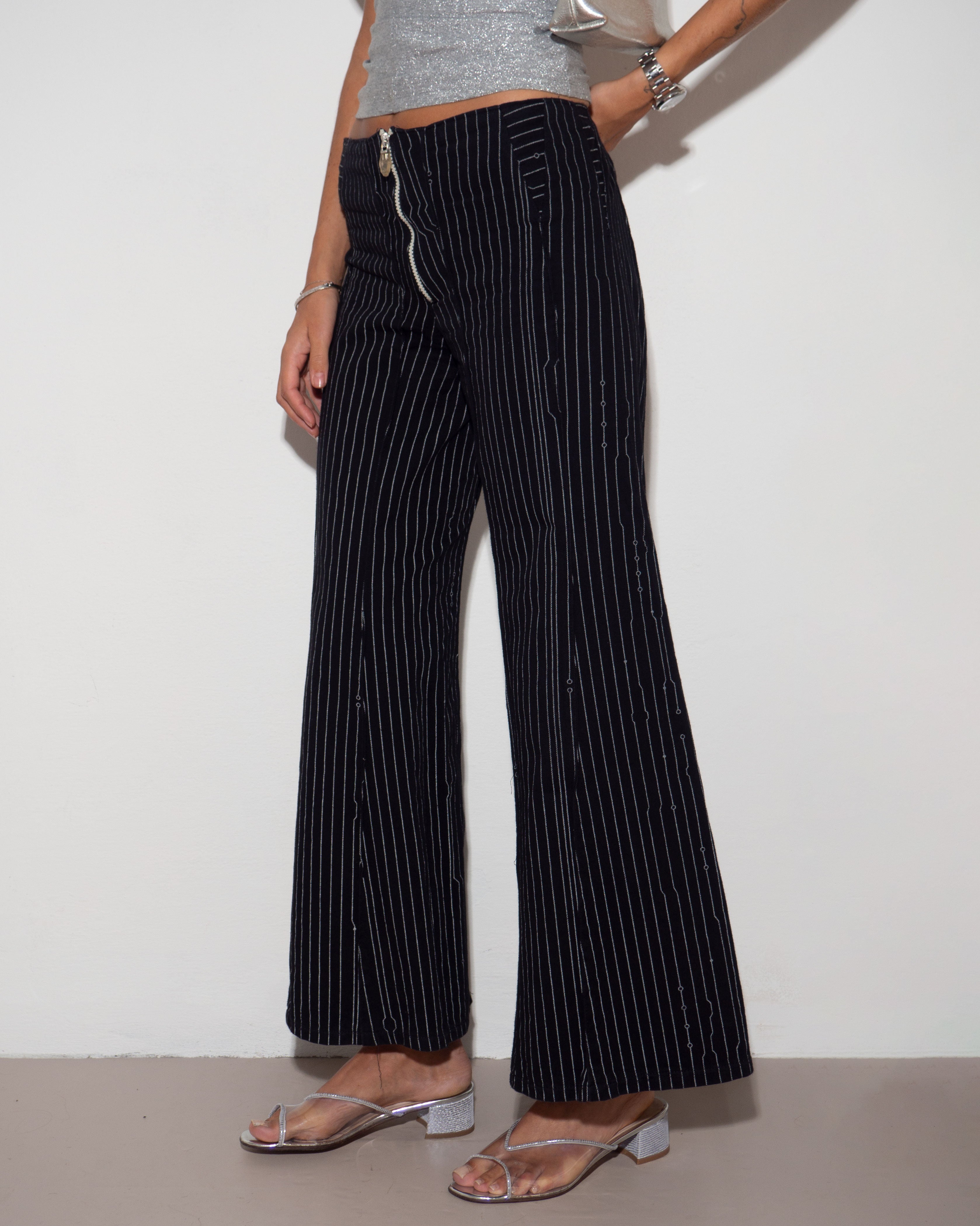 Cyberdog Pinstripe Pants – ANEW