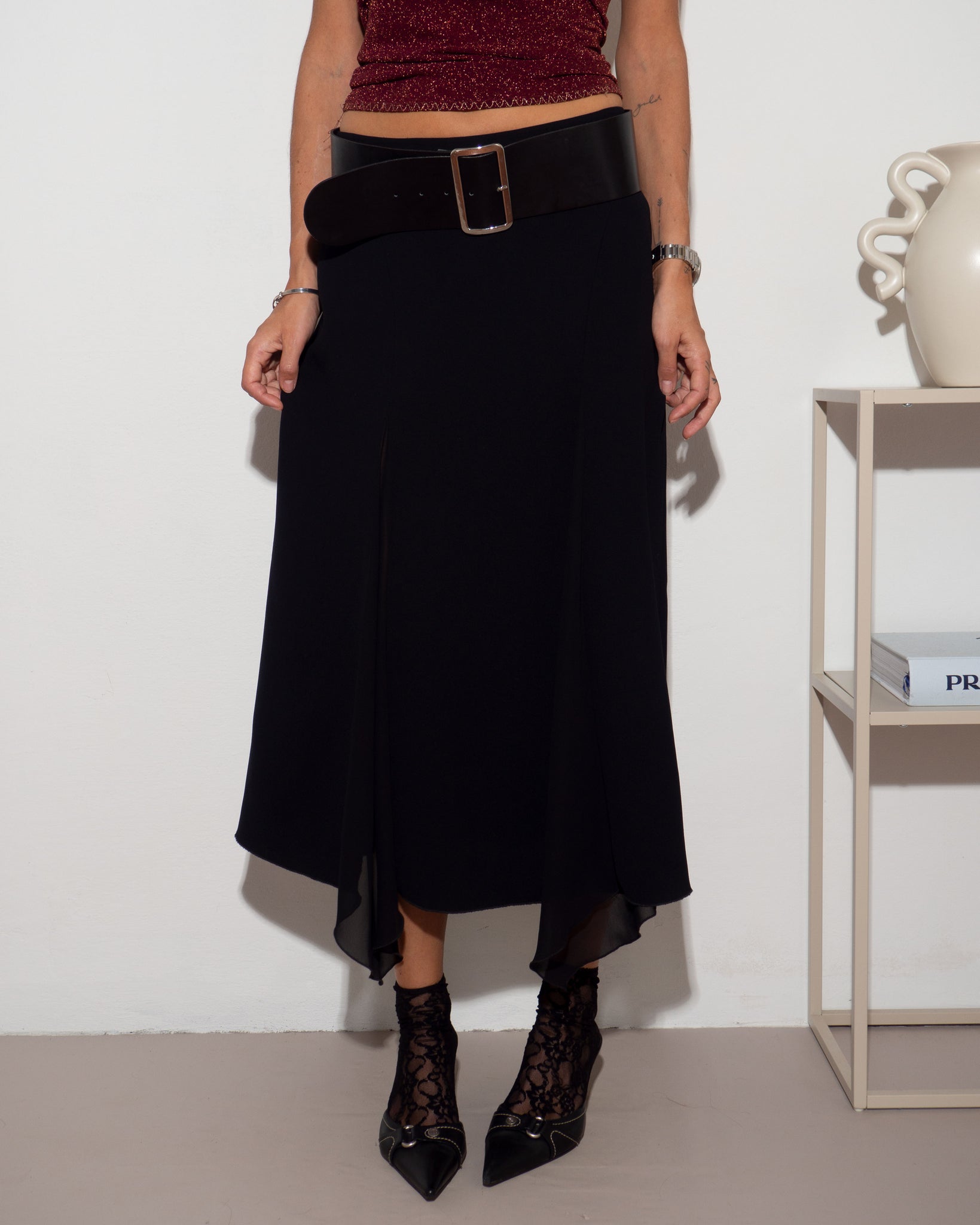 Marella Black Skirt