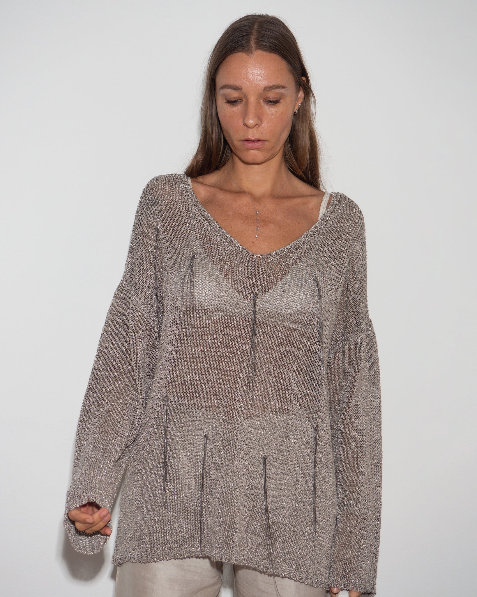 Chainmail Sheer Knit
