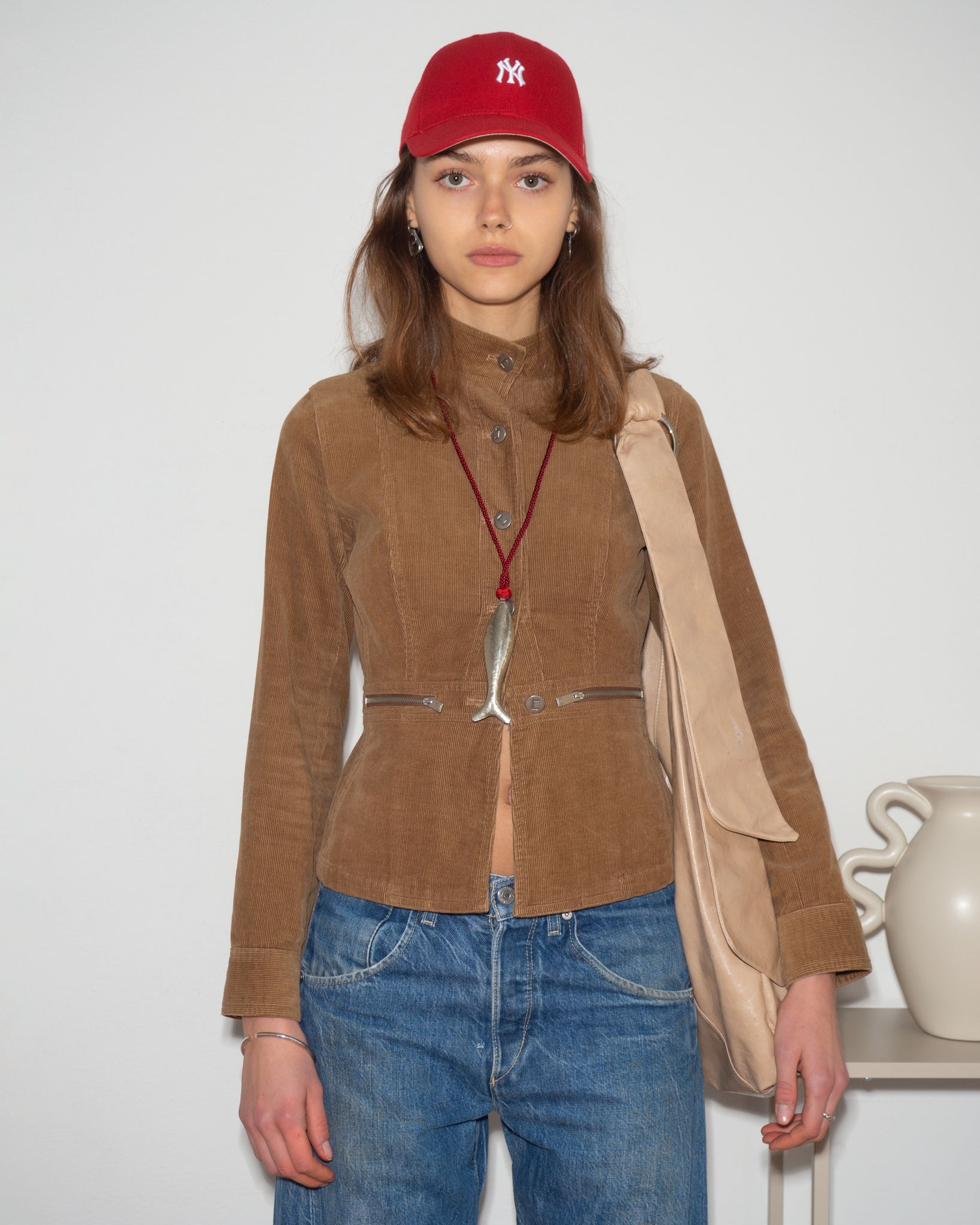 Corduroy Fitted Jacket