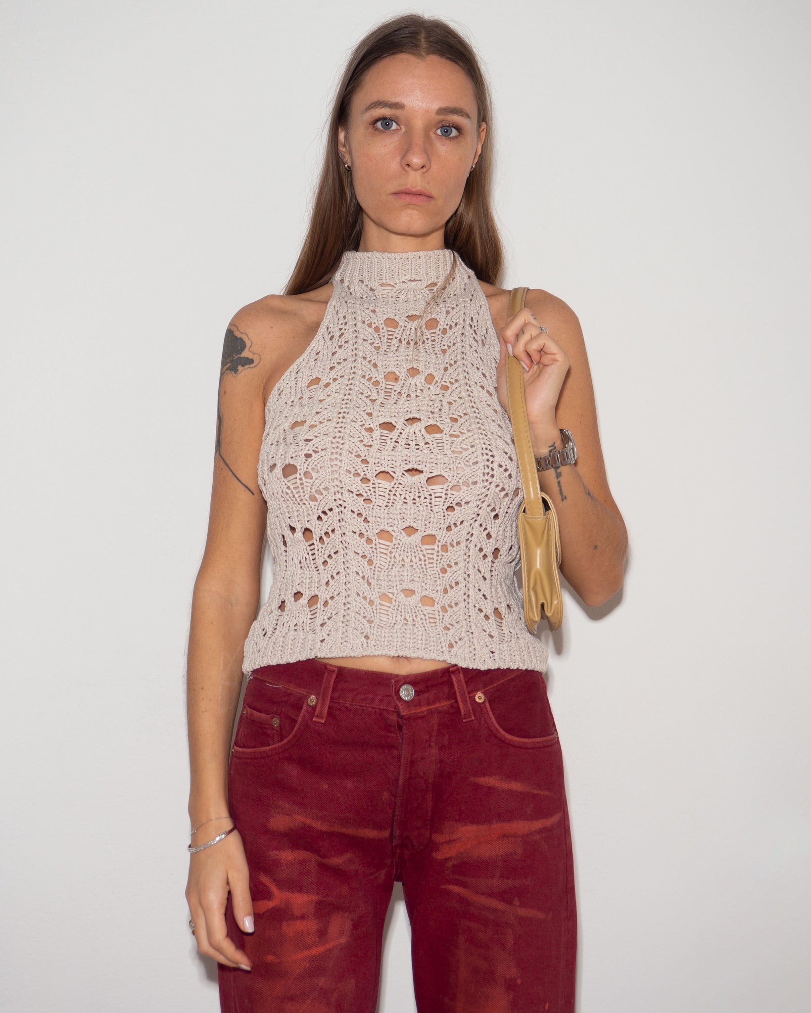 Crochet Cotton Vest