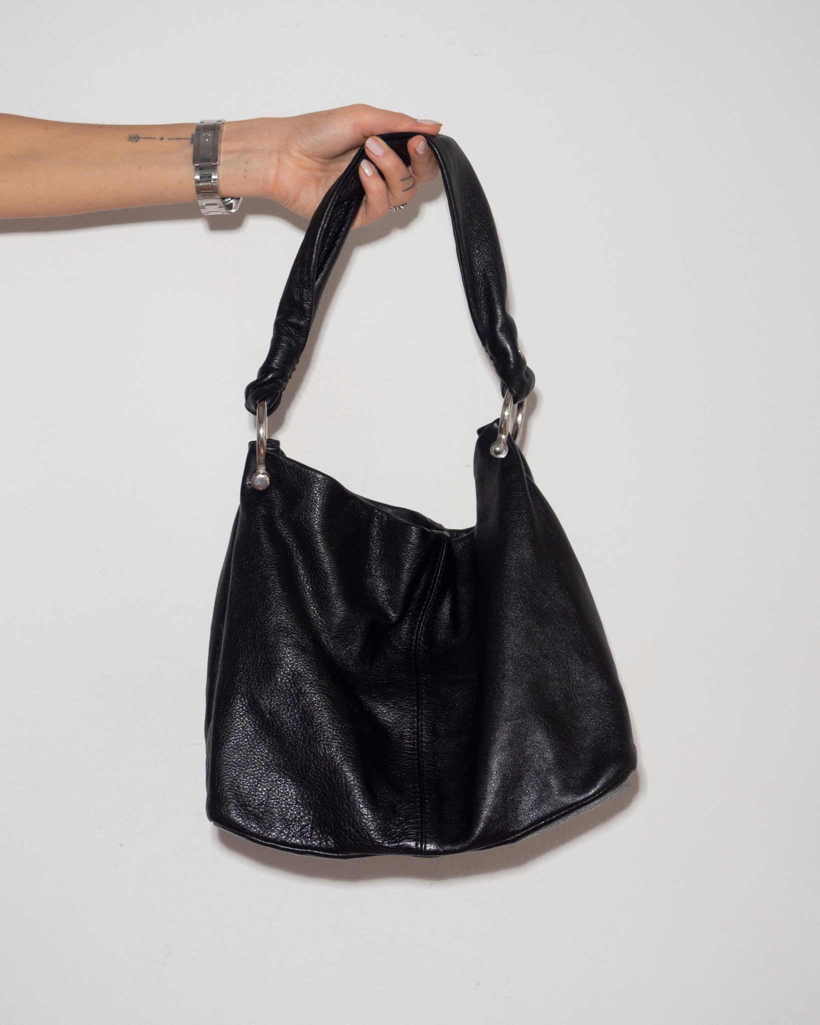 Black Leather Bag