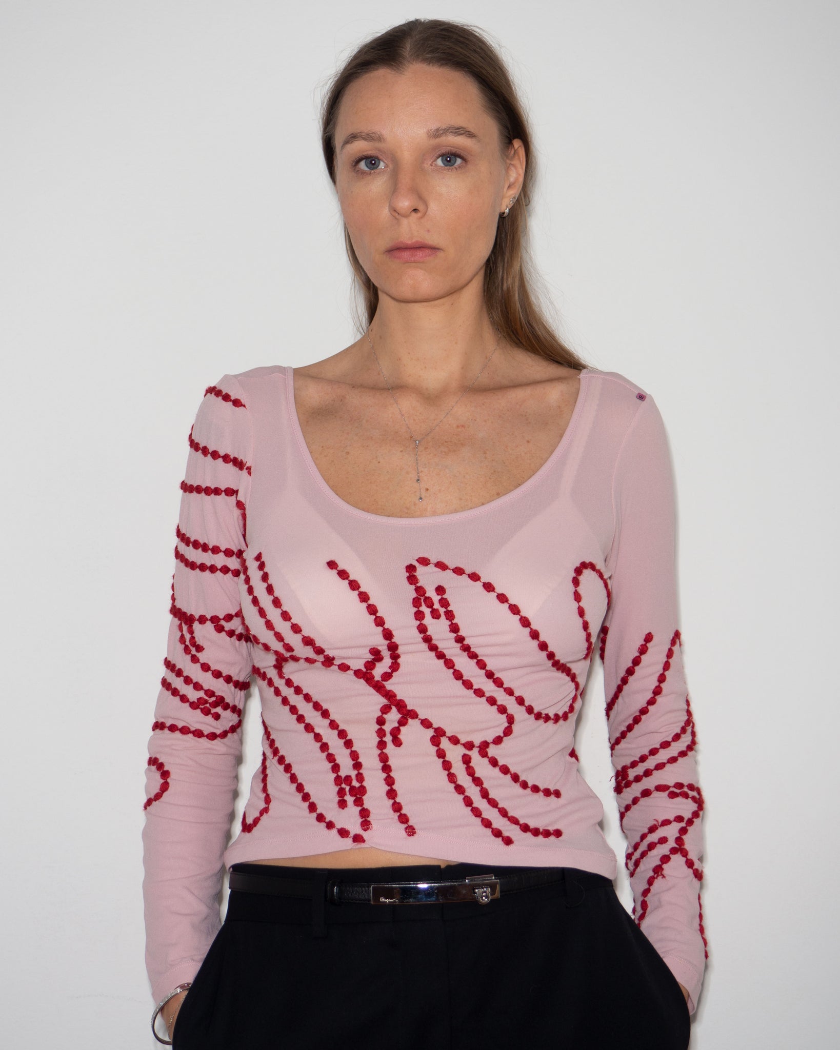 E-Play Embroidered Top