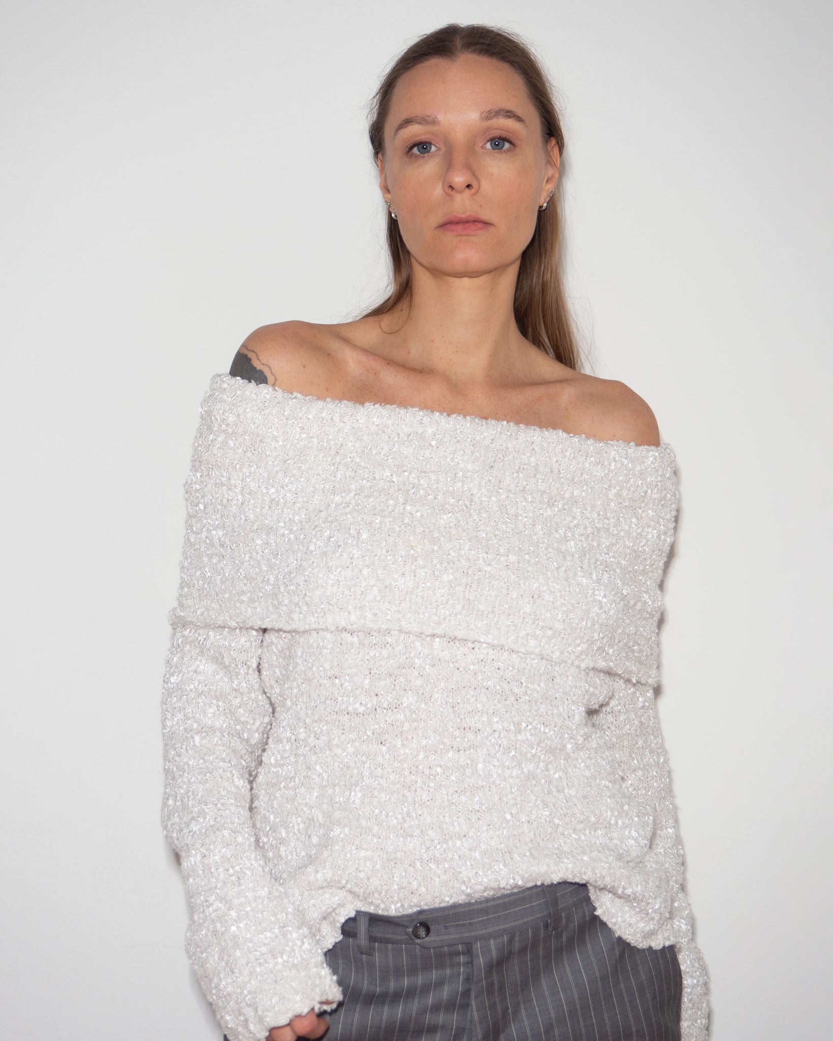 Cold Shoulder Knit