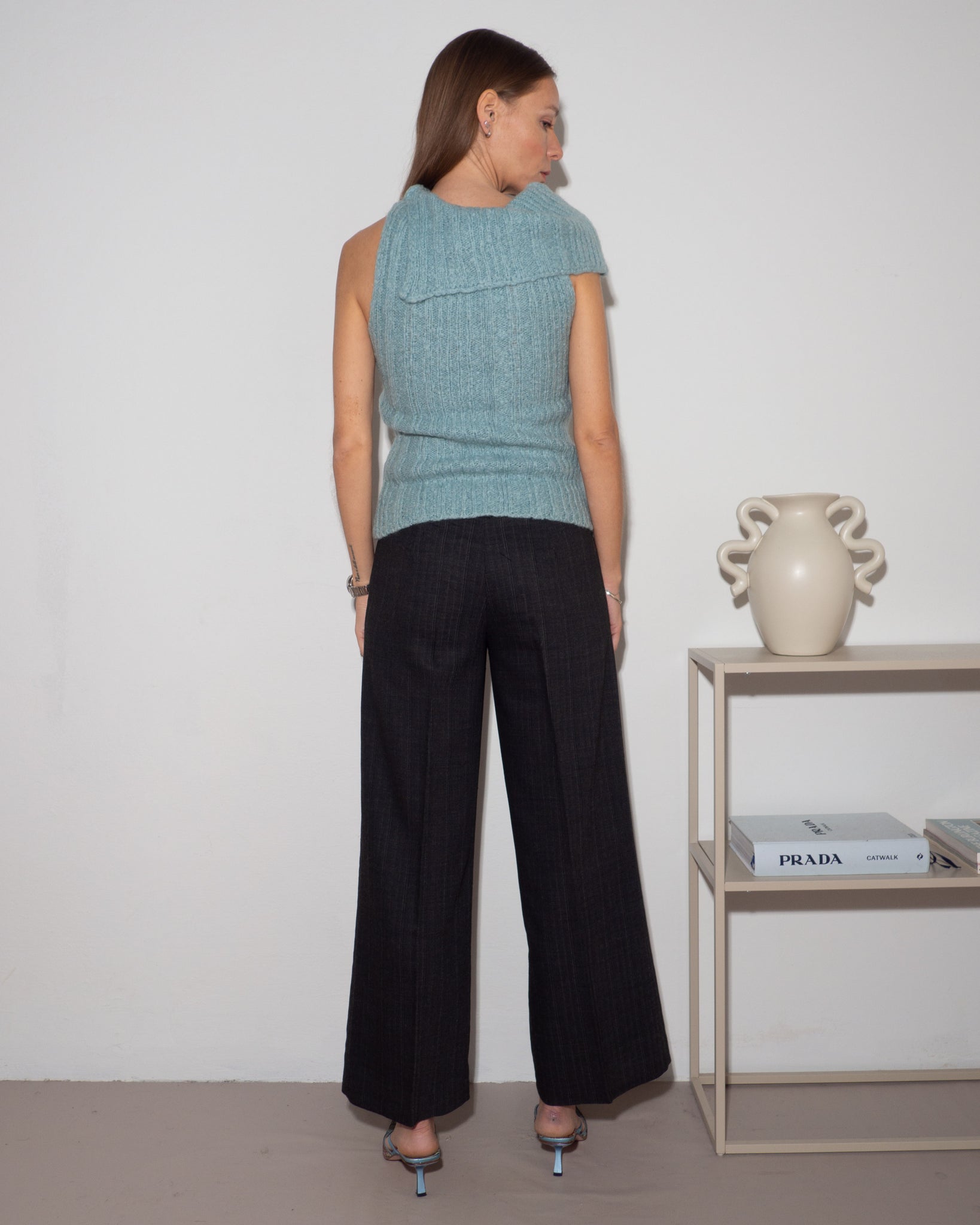 Wool Blend Trousers