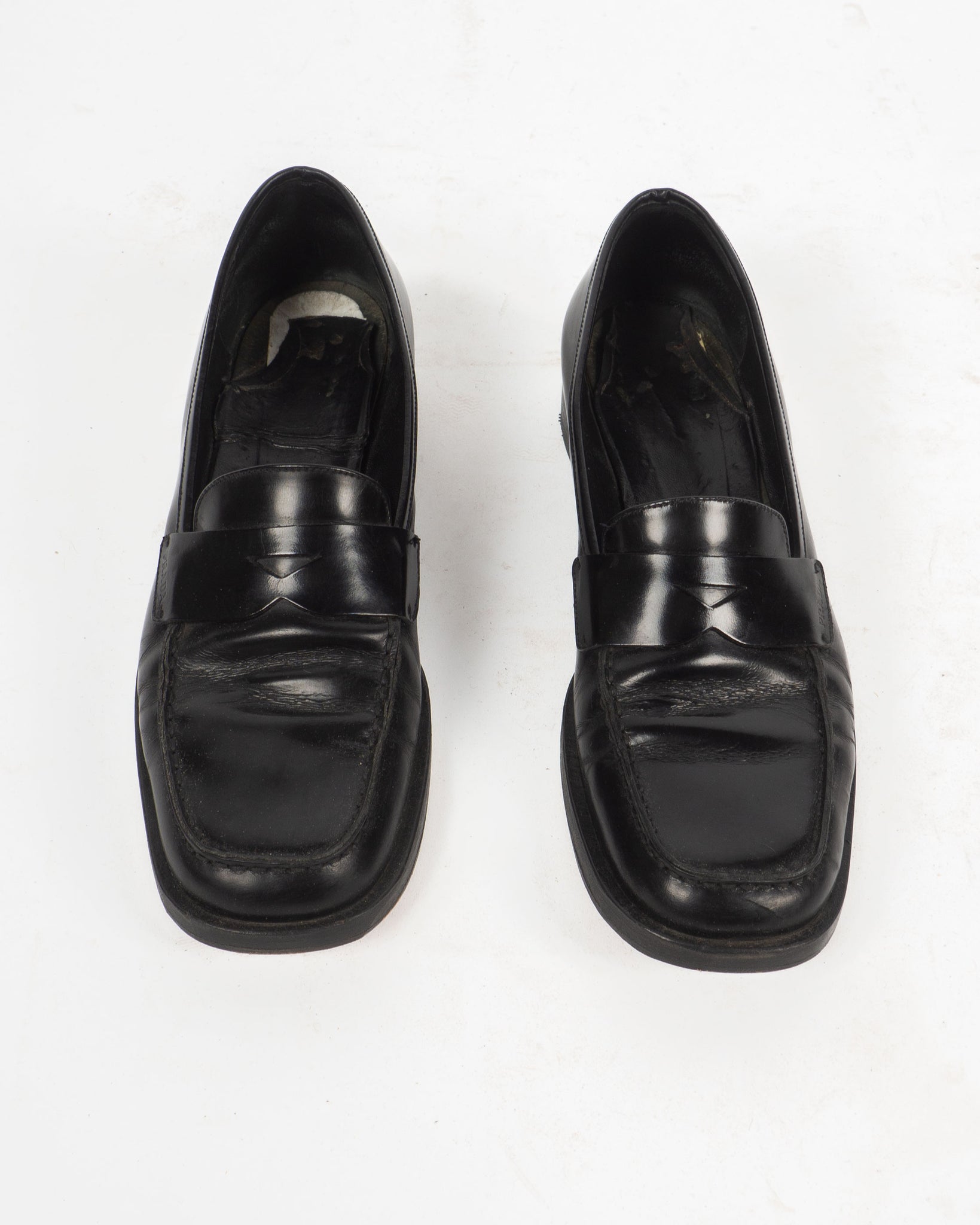 Prada Leather Loafers (40)