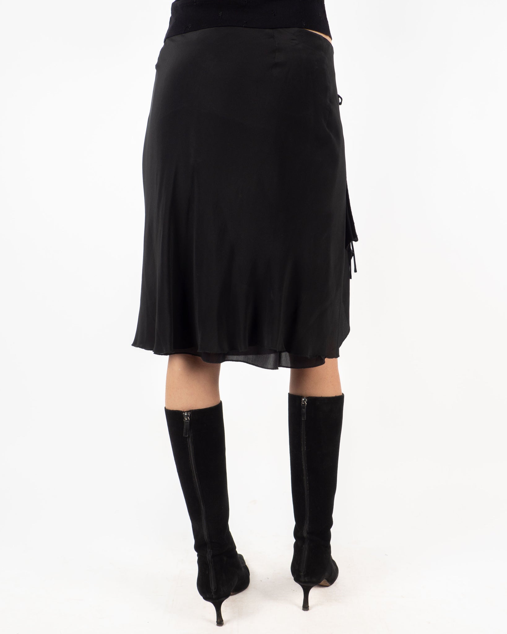 Blumarine Silk Skirt