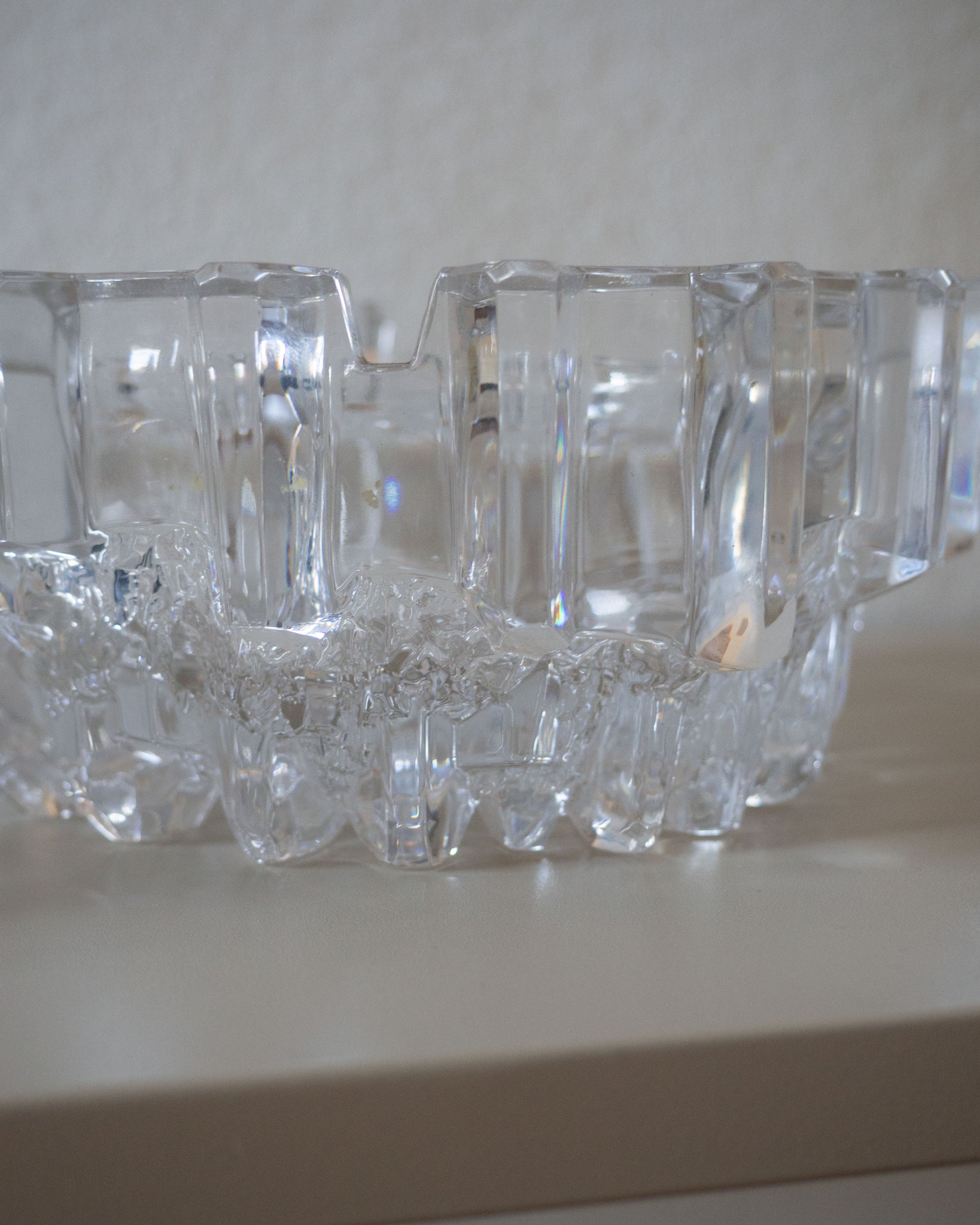 Mid-century Crystal Ashtray