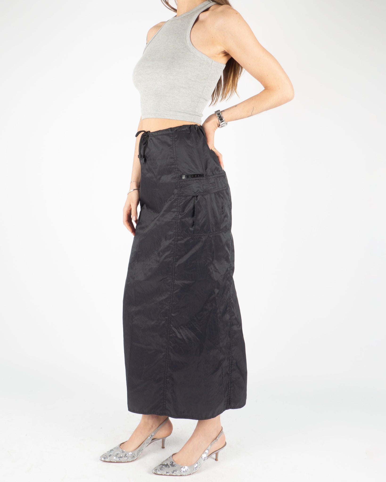 Fendi Drawstring Skirt