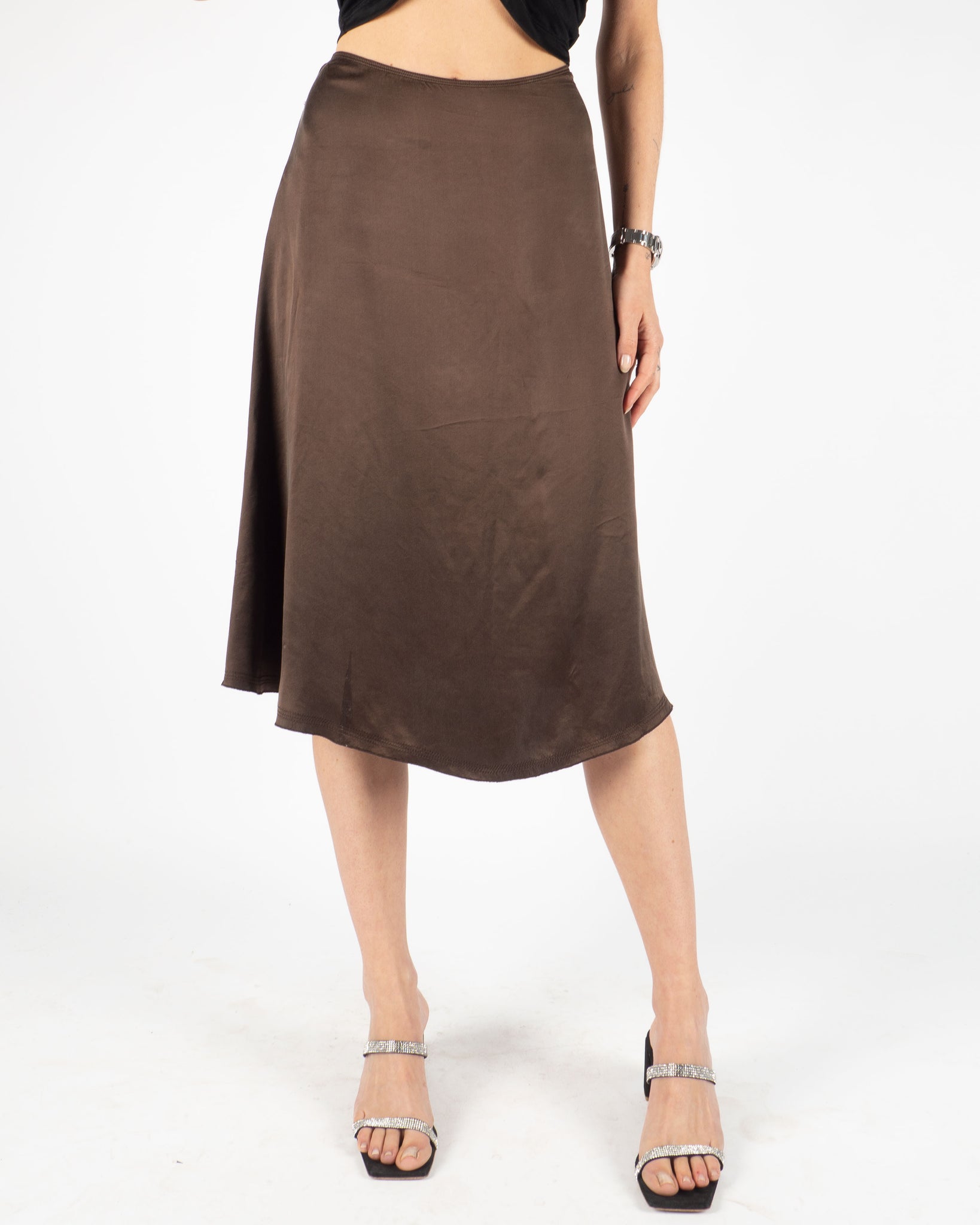 Silk Slip Skirt