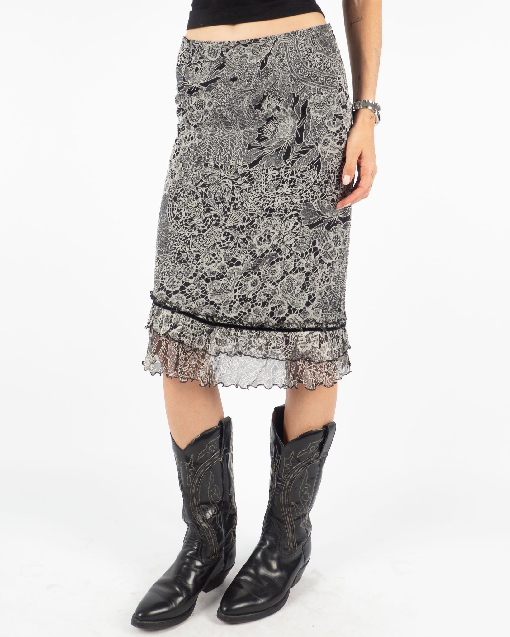 Max Mara Silk Skirt