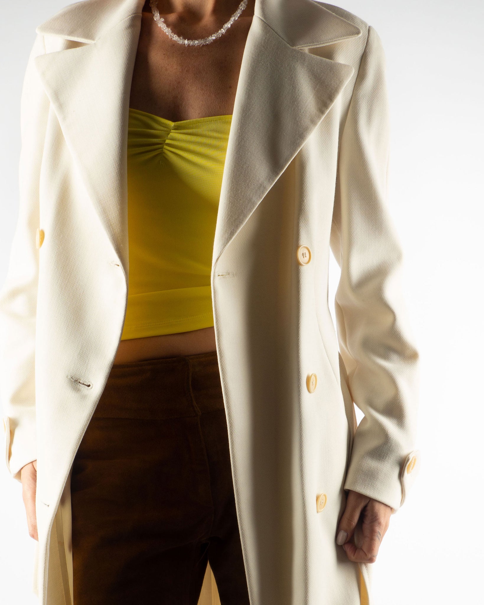 Ivory Fall Coat