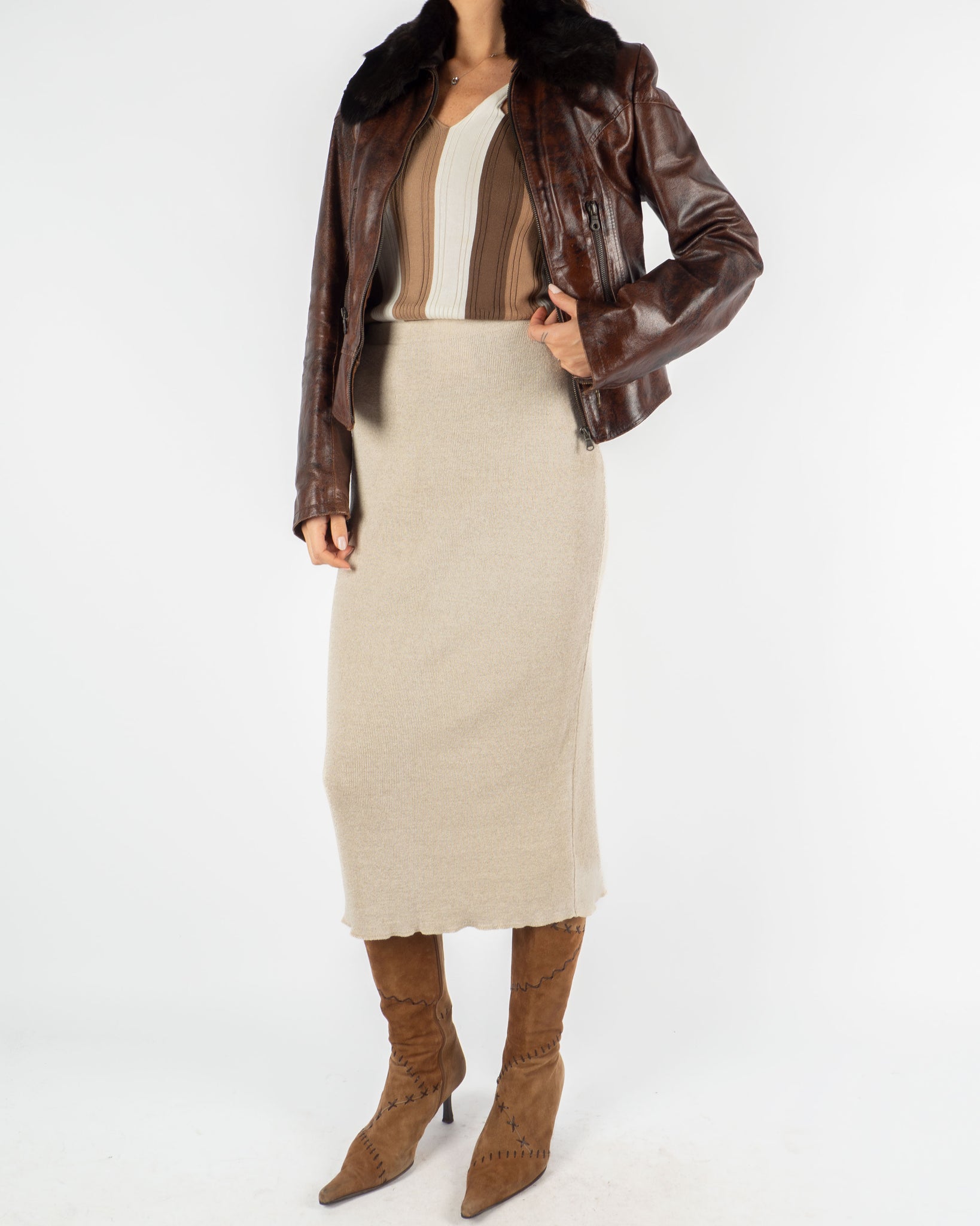 Benetton Rib Top