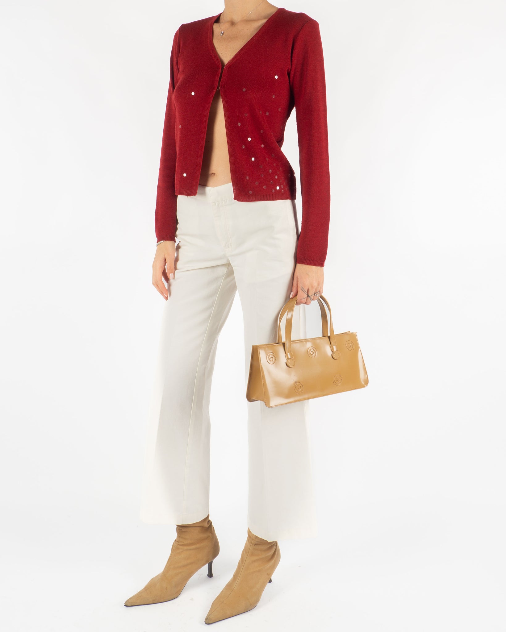 Stefanel Open Cardigan