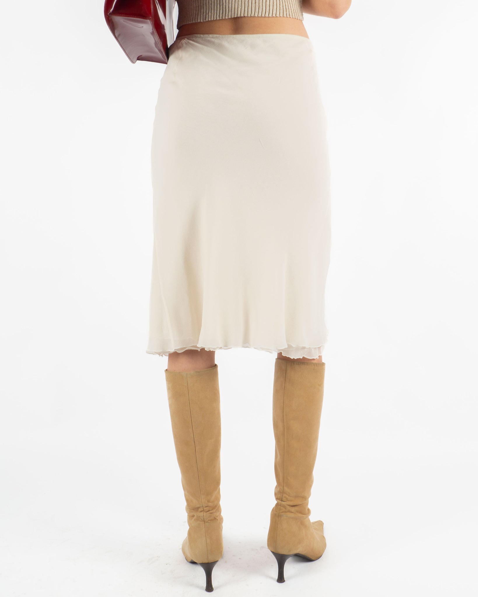 Silk Slip Skirt